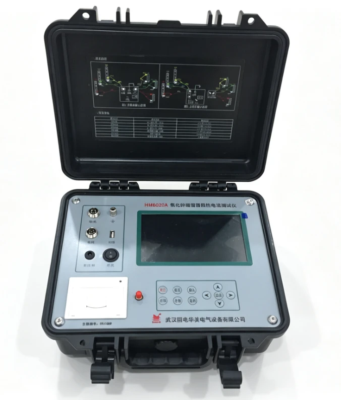 Industrial Grade Zinc Oxide Surge Arrester Tester With Built-in Printer factory