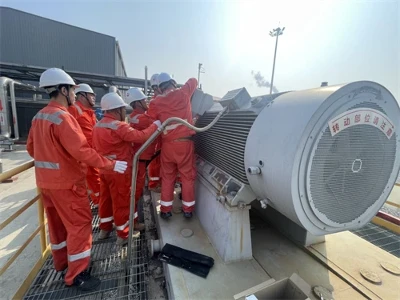 Goldhome Technical Team Travels To Tianjin National Pipeline Network Group To...