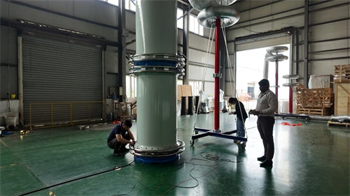 Goldhome Supports On-Site Acceptance Of 2400kVA/600kV AC Resonant Test System...